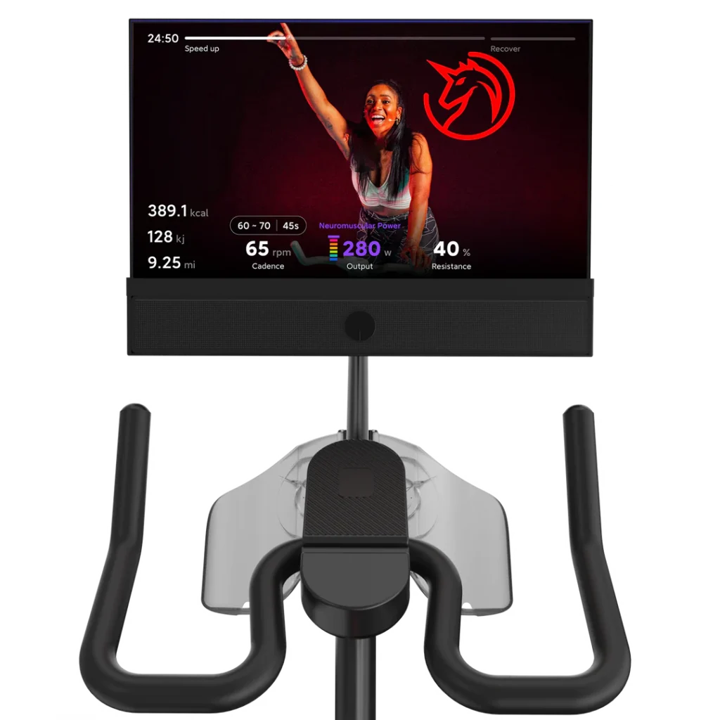 G1 Plus treeningratta ekraan