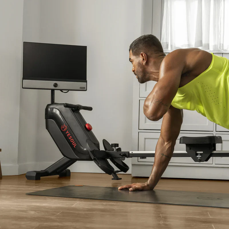 R1Plus sõudeergomeetri pööratav ekraan