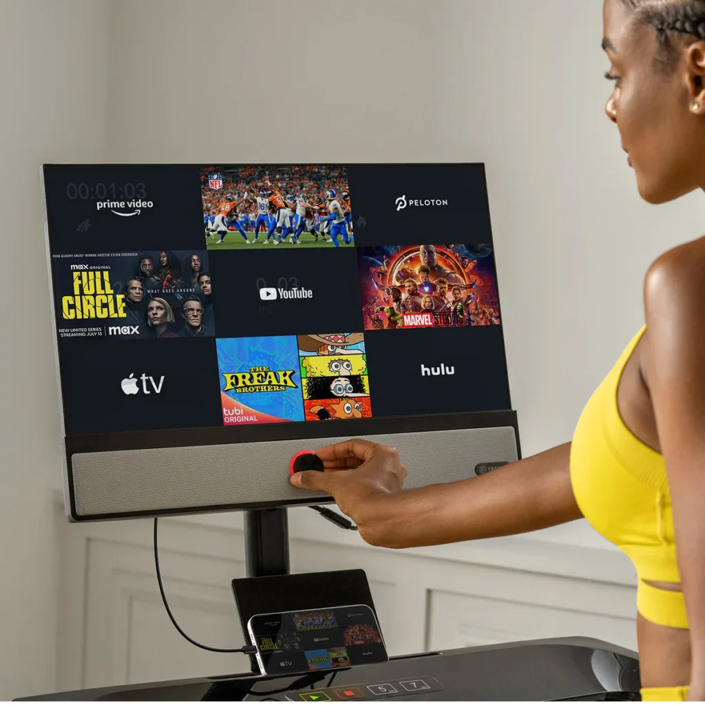 T1M Plus jooksulindi täis-HD ekraan